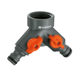 DISTRIBUIDOR DOS VIAS GARDENA TWIN-TAP TIPO Y